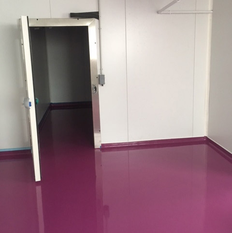 Sol de laboratoire en résine époxy lisse SOPAP