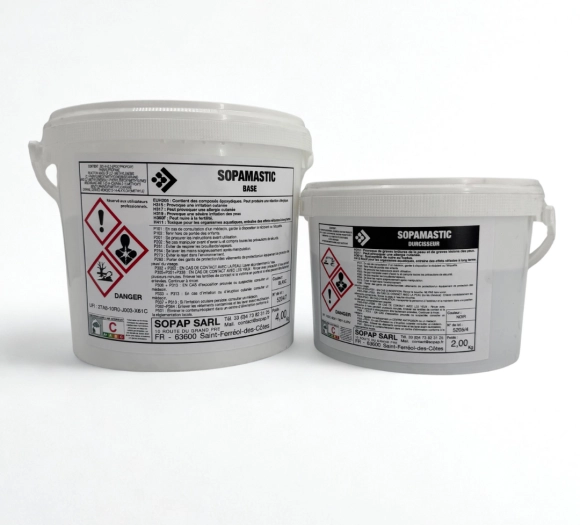 Enduit de rebouchage époxy bi-composants Visuel 1