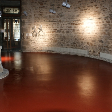 Résine EPOXY sol moucheté Intérieur Visuel 4