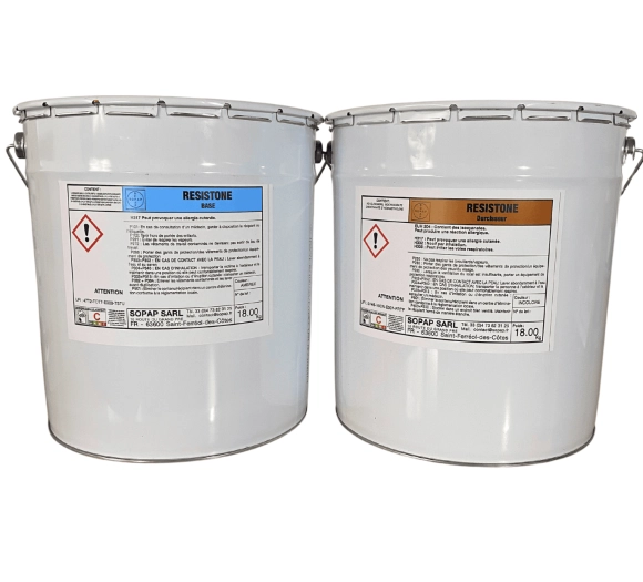 Résine polyuréthane transparente Visuel 1