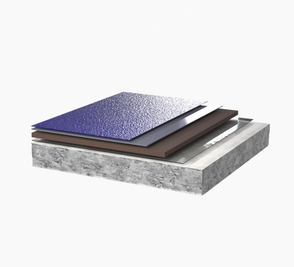 Résine polyuréthane sol semi-lisse Visuel 1